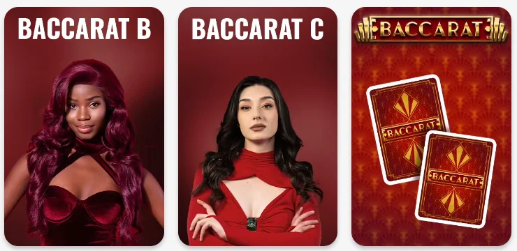 Juegos de mesa Baccarat 