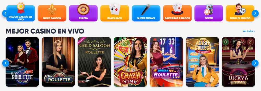 Cazimbo Casino en Vivo